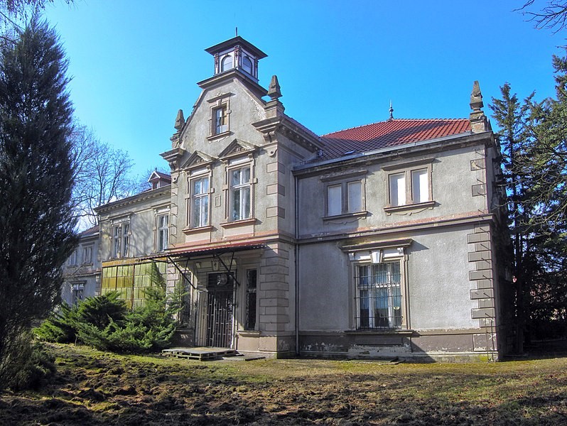 Cycle track – Kisielin, The palace in Stare Kisielin