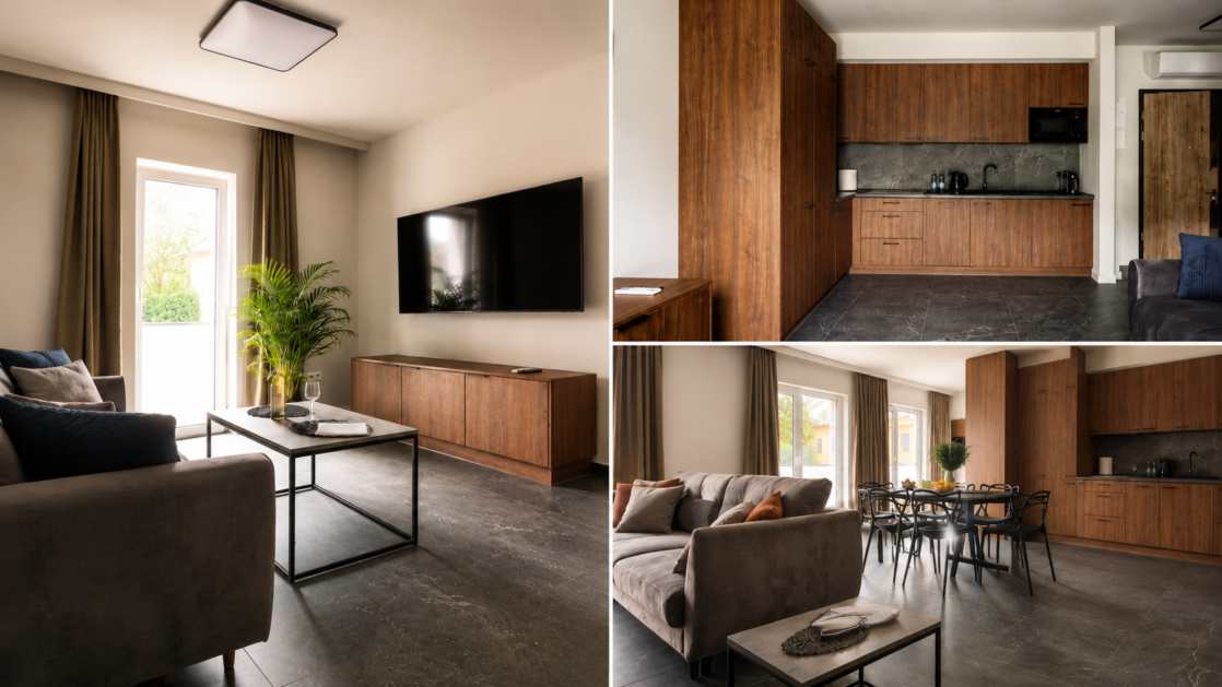 Noclegi w Zielonej Górze dla rodzin i większych grup – apartament zamiast kilku pokoi hotelowych